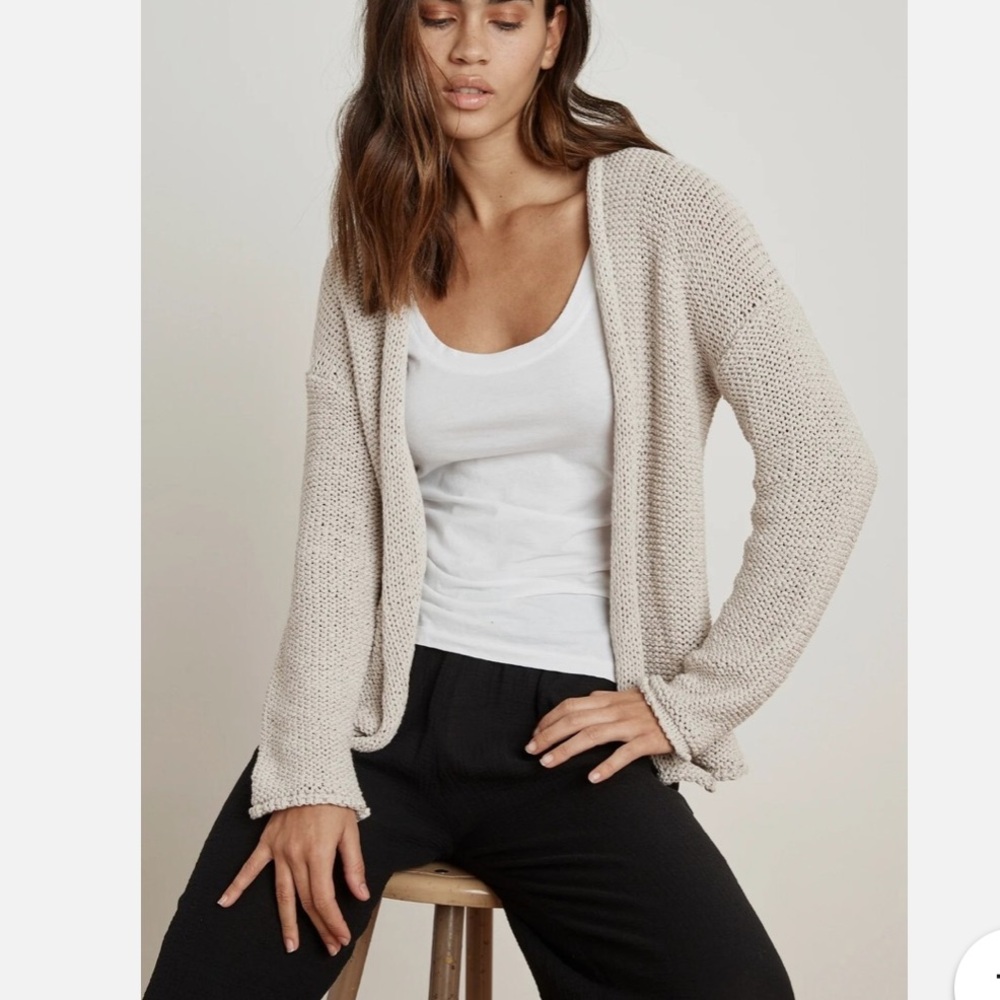 VELVET - Jaz textured cardigan XS